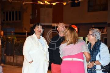 Izado de la bandera canaria y pregón de las fiestas de La Garita 2018 (Foto Antonio Alí)