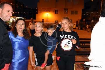 Izado de la bandera canaria y pregón de las fiestas de La Garita 2018 (Foto Antonio Alí)