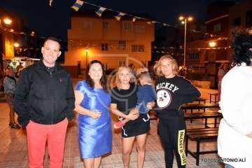 Izado de la bandera canaria y pregón de las fiestas de La Garita 2018 (Foto Antonio Alí)