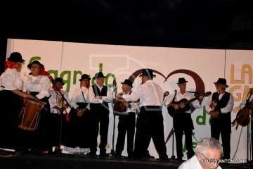 Izado de la bandera canaria y pregón de las fiestas de La Garita 2018 (Foto Antonio Alí)