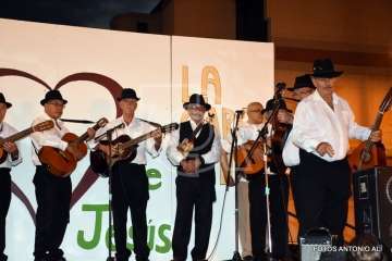 Izado de la bandera canaria y pregón de las fiestas de La Garita 2018 (Foto Antonio Alí)