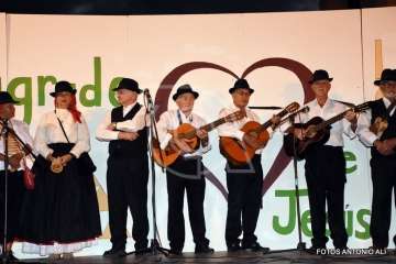 Izado de la bandera canaria y pregón de las fiestas de La Garita 2018 (Foto Antonio Alí)