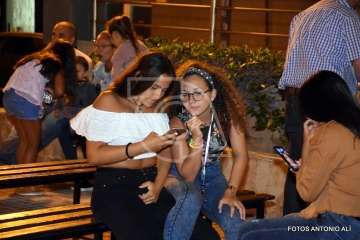 Izado de la bandera canaria y pregón de las fiestas de La Garita 2018 (Foto Antonio Alí)