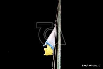 Izado de la bandera canaria y pregón de las fiestas de La Garita 2018 (Foto Antonio Alí)