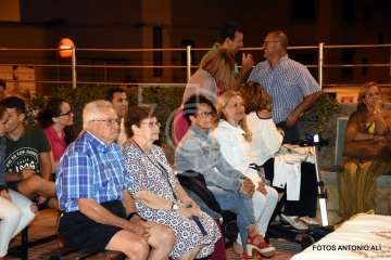 Izado de la bandera canaria y pregón de las fiestas de La Garita 2018 (Foto Antonio Alí)