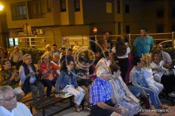 Izado de la bandera canaria y pregón de las fiestas de La Garita 2018 (Foto Antonio Alí)