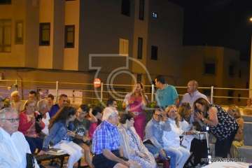 Izado de la bandera canaria y pregón de las fiestas de La Garita 2018 (Foto Antonio Alí)