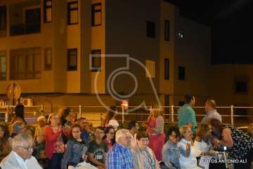 Izado de la bandera canaria y pregón de las fiestas de La Garita 2018 (Foto Antonio Alí)