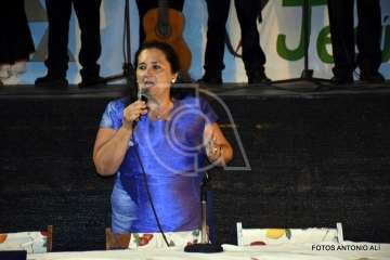 Izado de la bandera canaria y pregón de las fiestas de La Garita 2018 (Foto Antonio Alí)