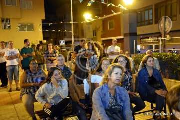 Izado de la bandera canaria y pregón de las fiestas de La Garita 2018 (Foto Antonio Alí)