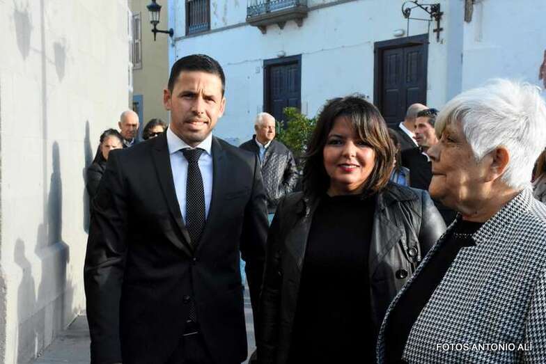 Gloria Cabrera, en una imagen de archivo junto a Héctor Suárez (Foto TA)