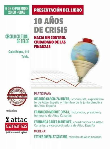 El acto arrancará a las 20.00 horas en el Círculo Cultural (Foto TA)