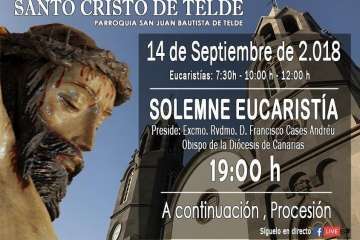 Programa de las fiestas del Cristo de Telde 2018 (Foto TA)