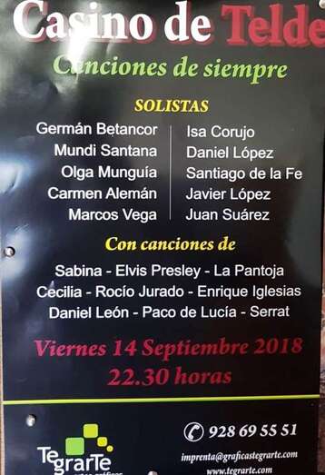 Cartel del evento (Foto TA)