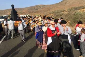 Telde, en la romería de la Virgen de la Peña (Foto cedida a TA por Miguel Florido)