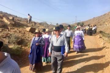 Telde, en la romería de la Virgen de la Peña (Foto cedida a TA por Miguel Florido)