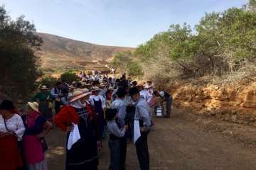 Telde, en la romería de la Virgen de la Peña (Foto cedida a TA por Miguel Florido)