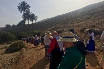 Telde, en la romería de la Virgen de la Peña (Foto cedida a TA por Miguel Florido)
