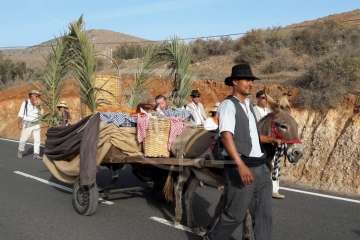 Telde, en la romería de la Virgen de la Peña (Foto cedida a TA por Miguel Florido)