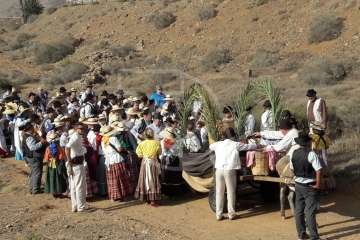 Telde, en la romería de la Virgen de la Peña (Foto cedida a TA por Miguel Florido)