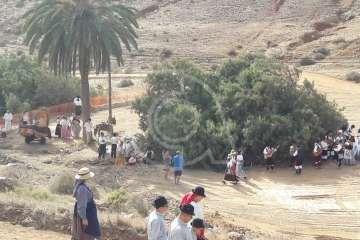 Telde, en la romería de la Virgen de la Peña (Foto cedida a TA por Miguel Florido)