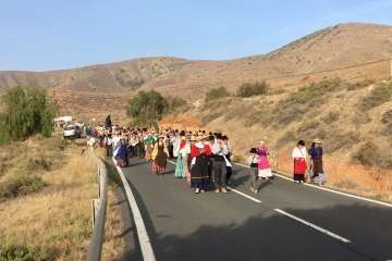 Telde, en la romería de la Virgen de la Peña (Foto cedida a TA por Miguel Florido)