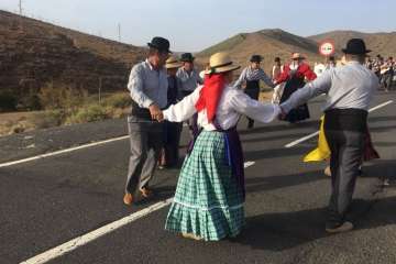 Telde, en la romería de la Virgen de la Peña (Foto cedida a TA por Miguel Florido)
