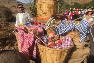 Telde, en la romería de la Virgen de la Peña (Foto cedida a TA por Miguel Florido)