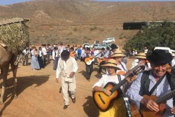 Telde, en la romería de la Virgen de la Peña (Foto cedida a TA por Miguel Florido)