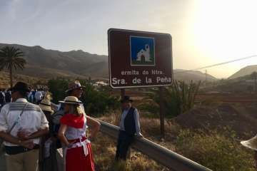 Telde, en la romería de la Virgen de la Peña (Foto cedida a TA por Miguel Florido)