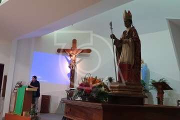 Las nietas del belenista fallecido Manuel Sánchez ponen en valor su obra (Foto TA y TF)