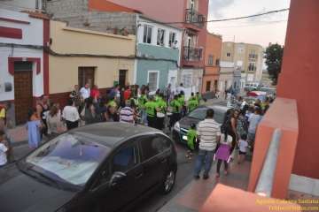Las nietas del belenista fallecido Manuel Sánchez ponen en valor su obra (Foto TA y TF)