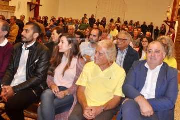 Bajada de los patronos y pregón en Cazadores (Foto TA)