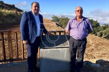 Bajada de los patronos y pregón en Cazadores (Foto TA)