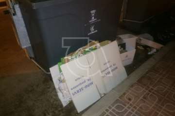 Los negocios 'acartonan' la zona comercial de Telde (Foto TA)