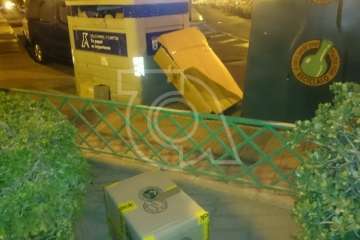 Los negocios 'acartonan' la zona comercial de Telde (Foto TA)