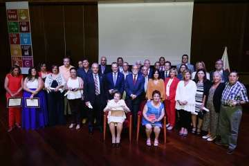  La Cruz Roja concede su Medalla de Bronce a la voluntaria teldense Dolores Verona (Foto TA)