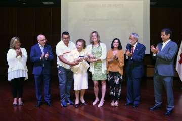  La Cruz Roja concede su Medalla de Bronce a la voluntaria teldense Dolores Verona (Foto TA)
