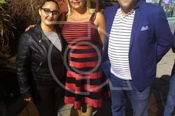 Fabiola Armas da el pistoletazo de salida a las fiestas de Caserones Altos (Foto TA)