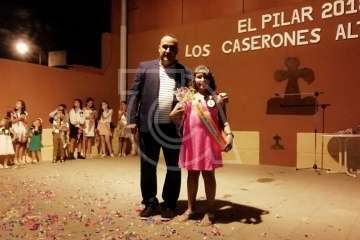 Fabiola Armas da el pistoletazo de salida a las fiestas de Caserones Altos (Foto TA)