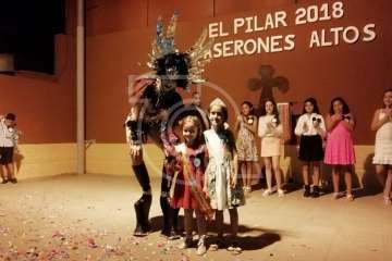 Fabiola Armas da el pistoletazo de salida a las fiestas de Caserones Altos (Foto TA)