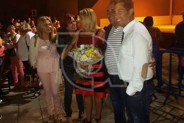 Fabiola Armas da el pistoletazo de salida a las fiestas de Caserones Altos (Foto TA)