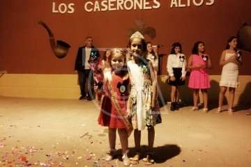 Fabiola Armas da el pistoletazo de salida a las fiestas de Caserones Altos (Foto TA)