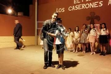 Fabiola Armas da el pistoletazo de salida a las fiestas de Caserones Altos (Foto TA)