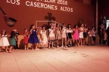 Fabiola Armas da el pistoletazo de salida a las fiestas de Caserones Altos (Foto TA)