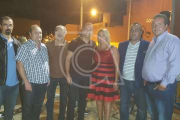 Fabiola Armas da el pistoletazo de salida a las fiestas de Caserones Altos (Foto TA)