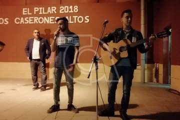 Fabiola Armas da el pistoletazo de salida a las fiestas de Caserones Altos (Foto TA)