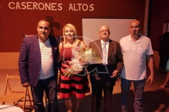 Fabiola Armas da el pistoletazo de salida a las fiestas de Caserones Altos (Foto TA)