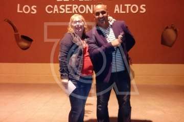 Fabiola Armas da el pistoletazo de salida a las fiestas de Caserones Altos (Foto TA)