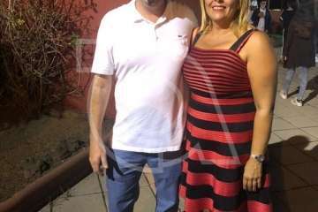 Fabiola Armas da el pistoletazo de salida a las fiestas de Caserones Altos (Foto TA)